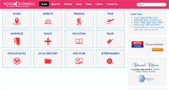 Desktop Screenshot of nepalthinking.com